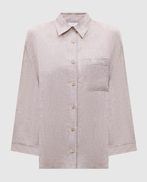 Peserico Beige linen shirt S0612102600