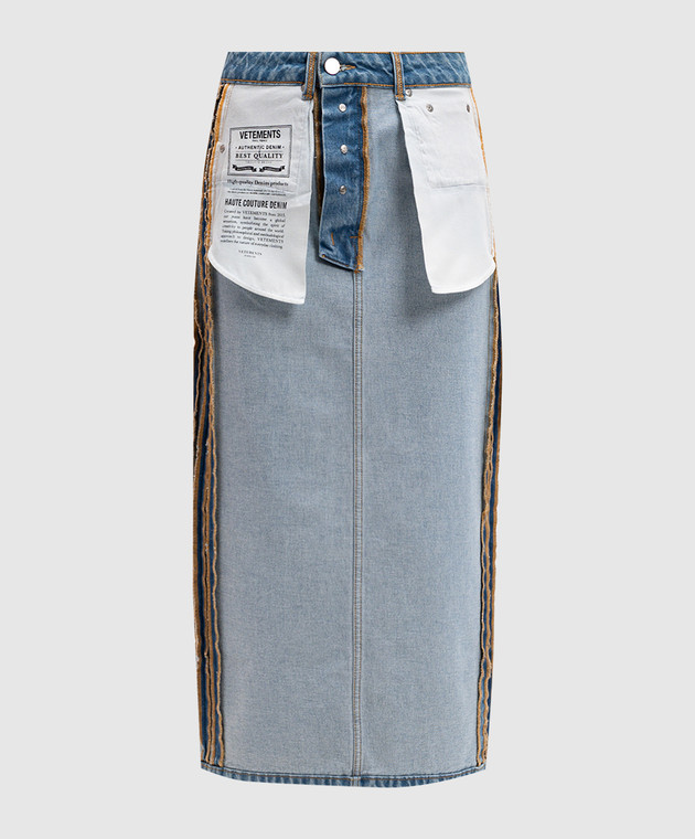 AMERI INSIDE OUT ZIPPER DENIM SKIRT 中古・古着通販Ameri (アメリ 