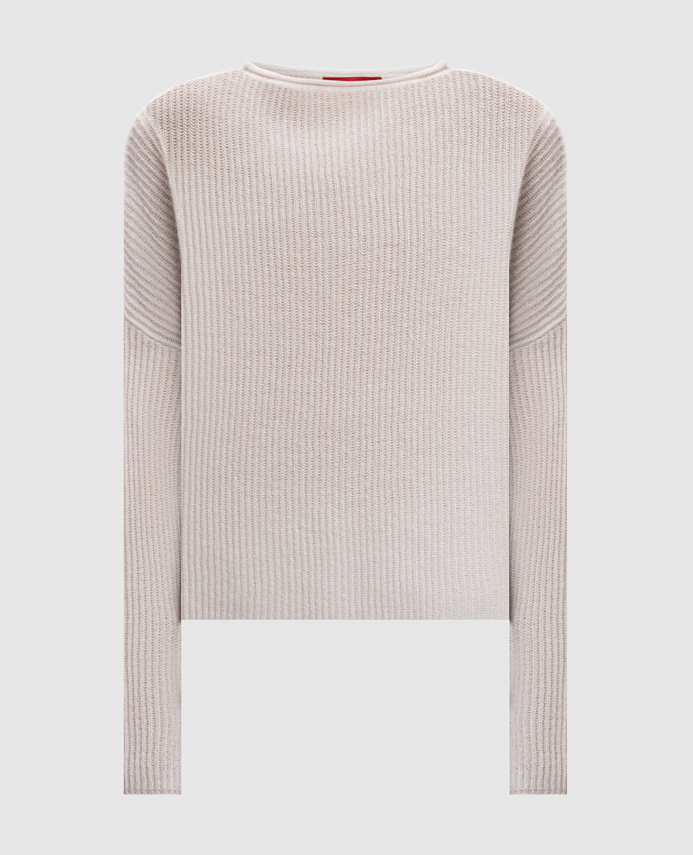Gray cashmere BASEBALL sweater Max & Co
