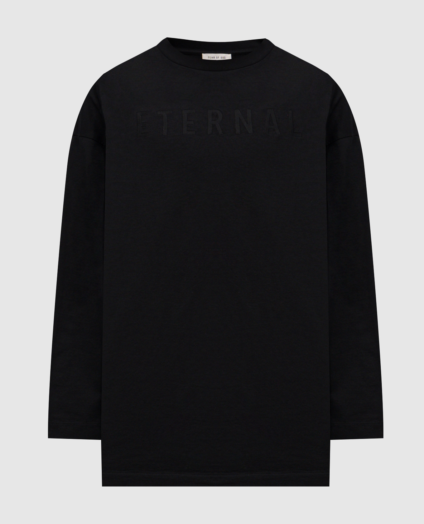 Black long sleeve with embroidery Fear of God