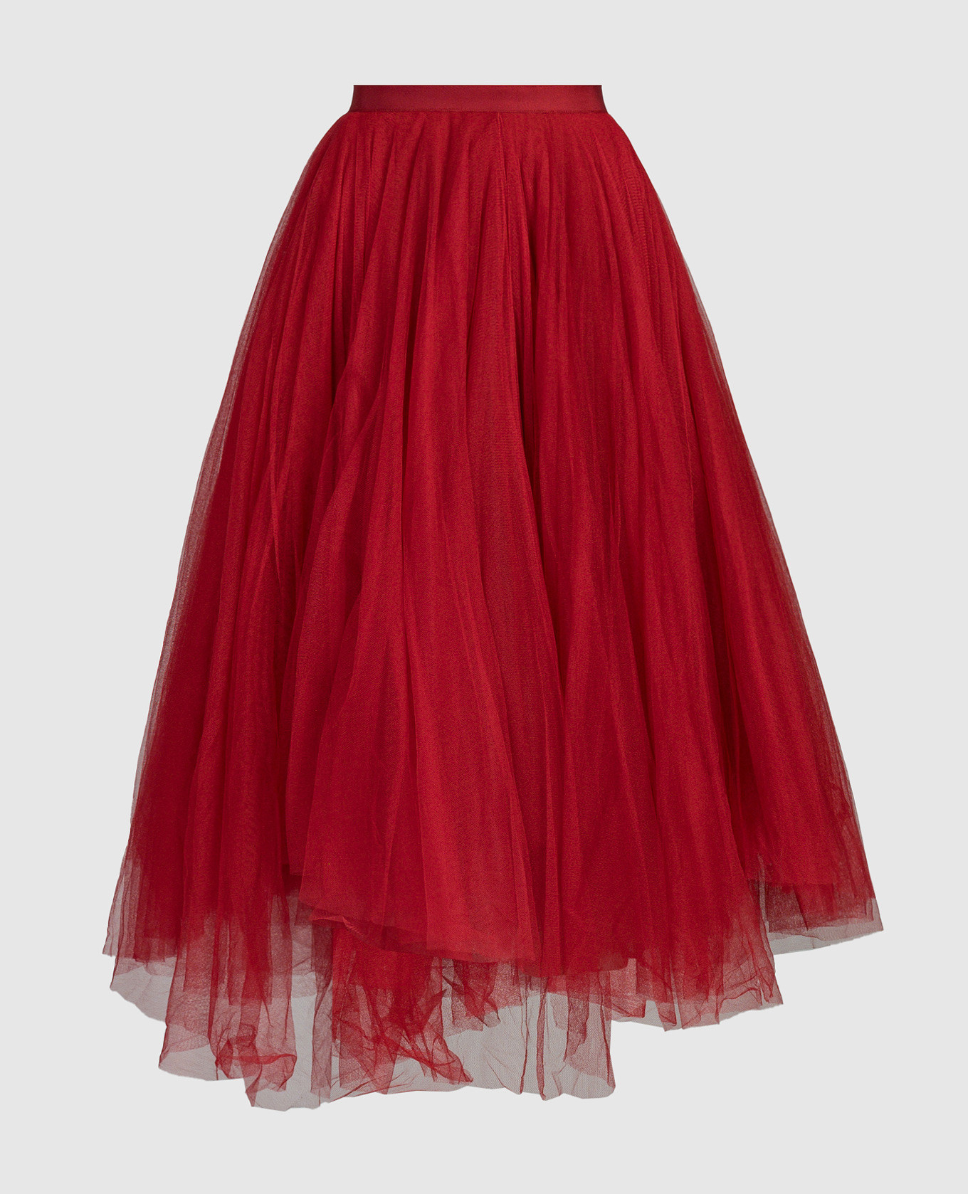 

Red skirt with silk Marc Le Bihan