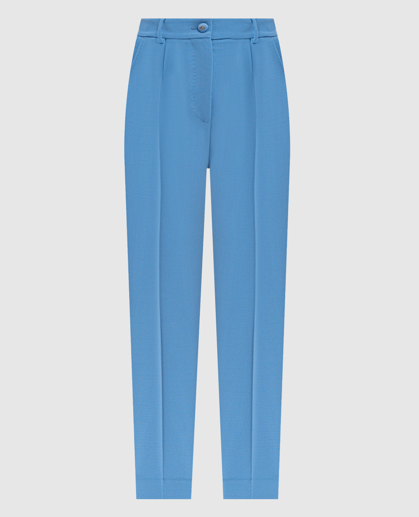 

Blue pants made of wool Dolce&Gabbana, Light blue