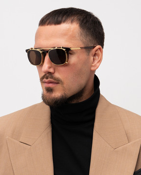 Bottega Veneta Brown sunglasses with logo 841201V2Q30