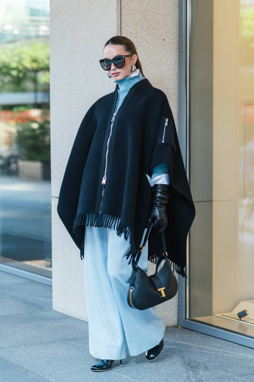 Blue pants made of wool WARDROBE.NYC 6