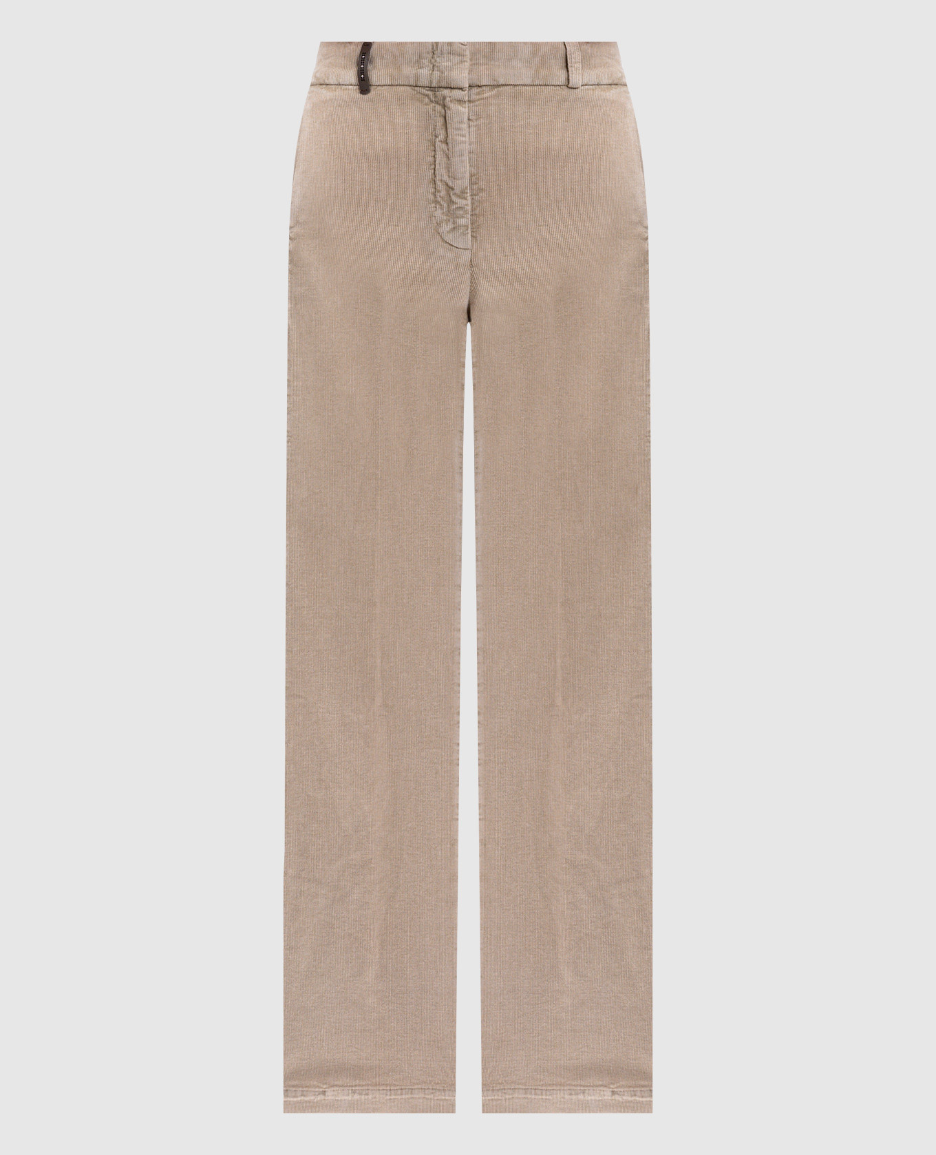 

Beige corduroy pants Peserico