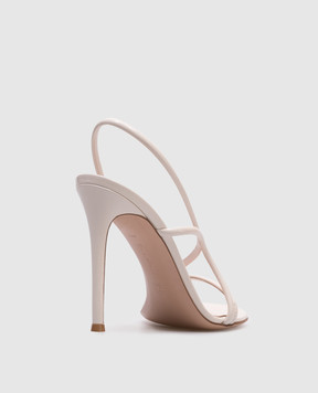 Gianvito Rossi Beige leather sandals G3249615RIC
