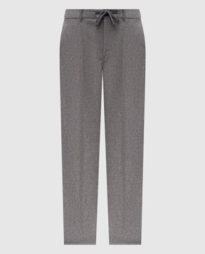 Slowear Gray wool and cashmere pants 1T00984932A