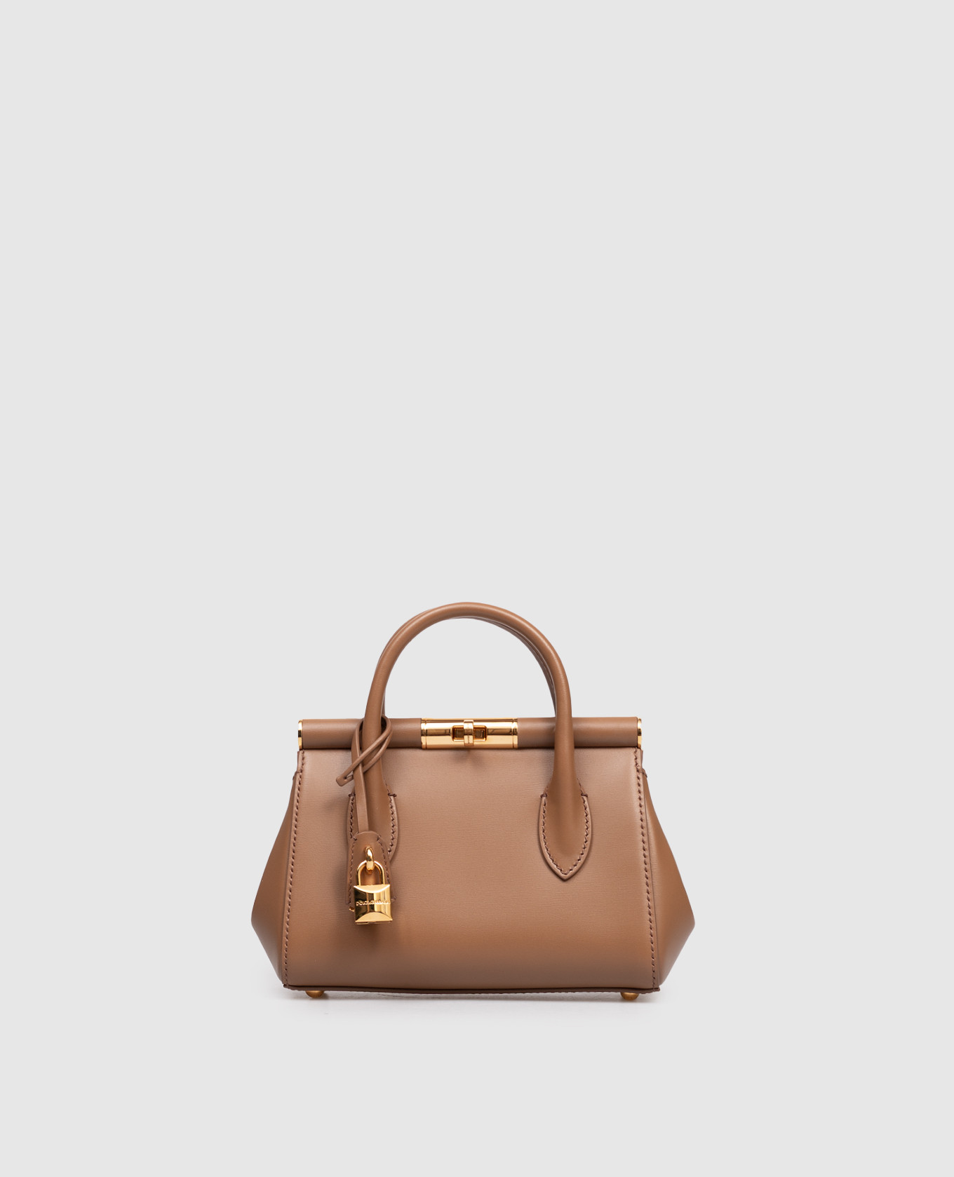 

Brown leather Day Mini Marlene bag Dolce&Gabbana