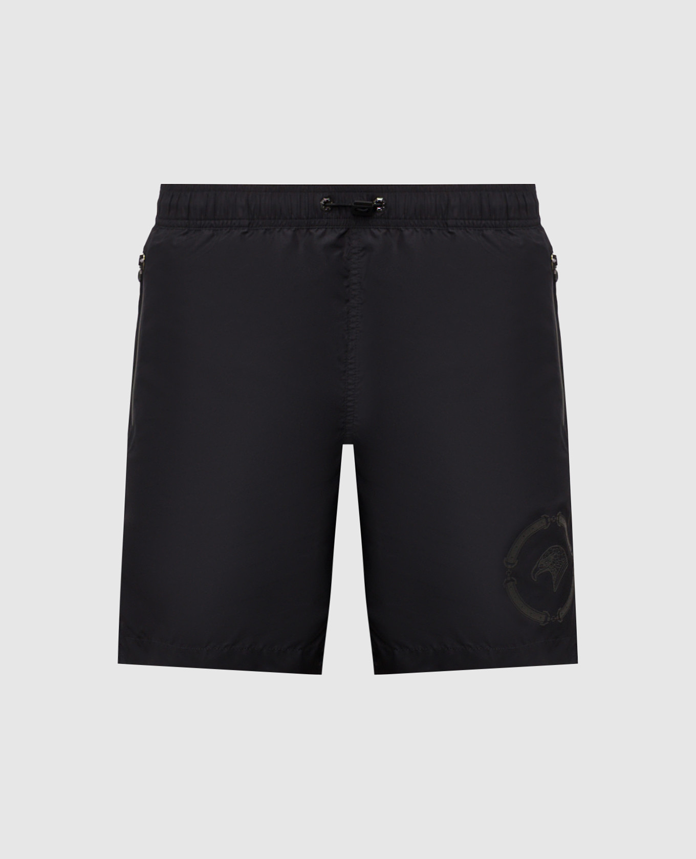 

Black swim shorts with logo Stefano Ricci