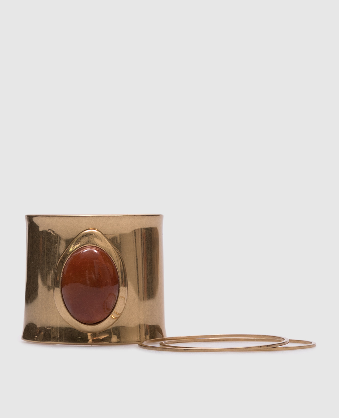 

Gold bracelet with cabochon stone Ermanno Scervino, Golden
