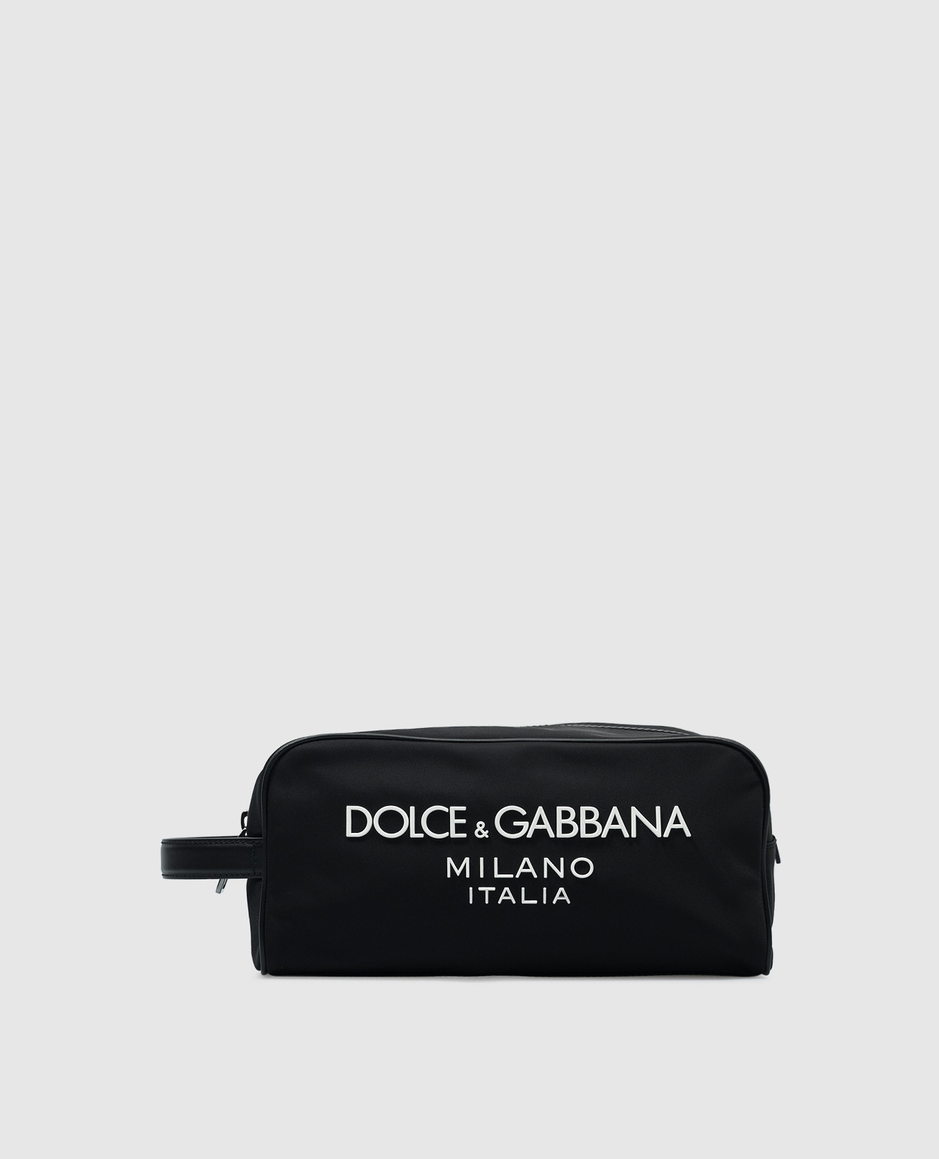 

Black toilet bowl with textured logo Dolce&Gabbana