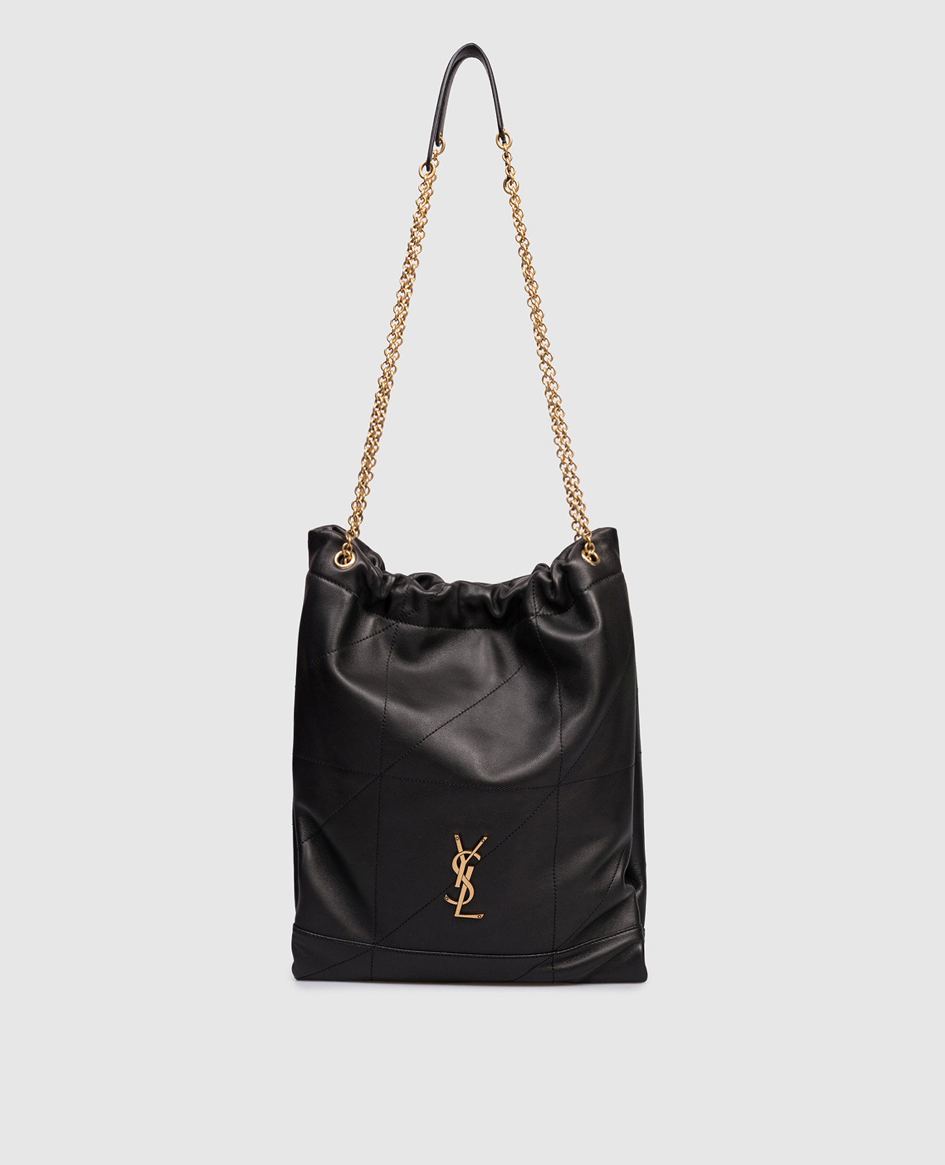 

JAMIE POCHON black leather bag Saint Laurent