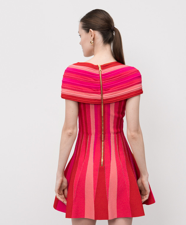 パーティードレス BALMAIN EF0R7144KI41 Dresses Balmain - Pink mini dress EF0R7144KI41 - shop with Czech
