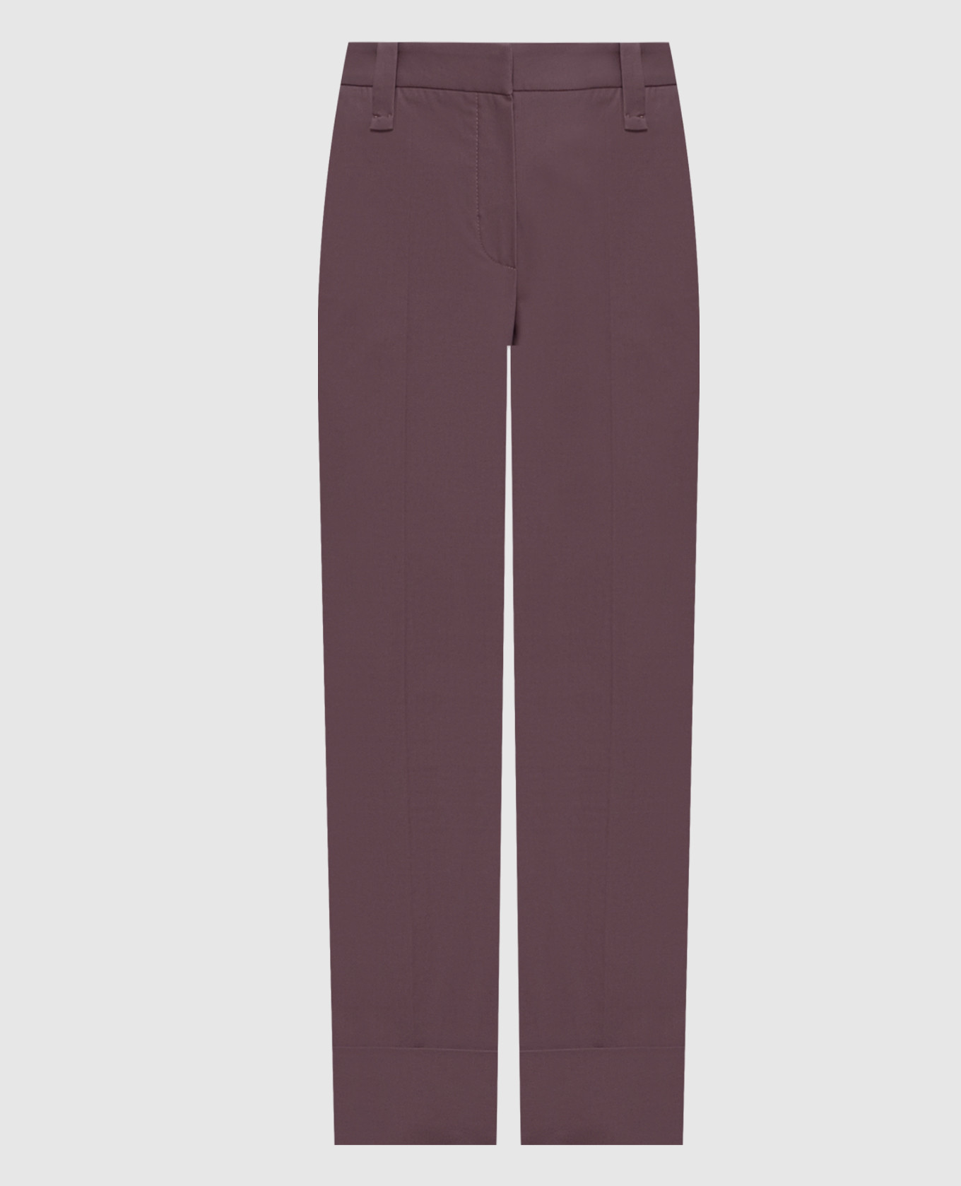 

Purple pants with lapels Brunello Cucinelli, Violet