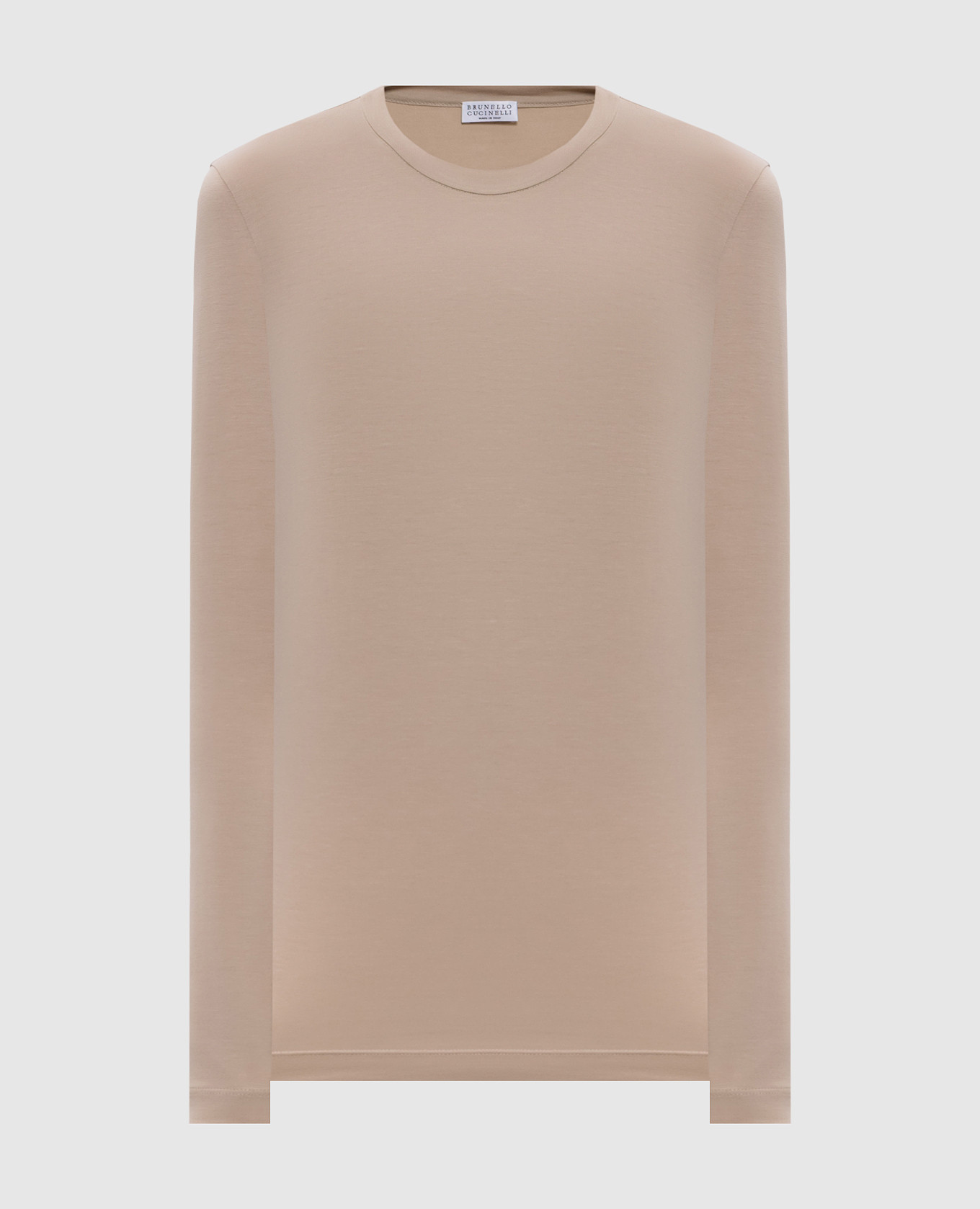 

Beige long sleeve with monil chain Brunello Cucinelli