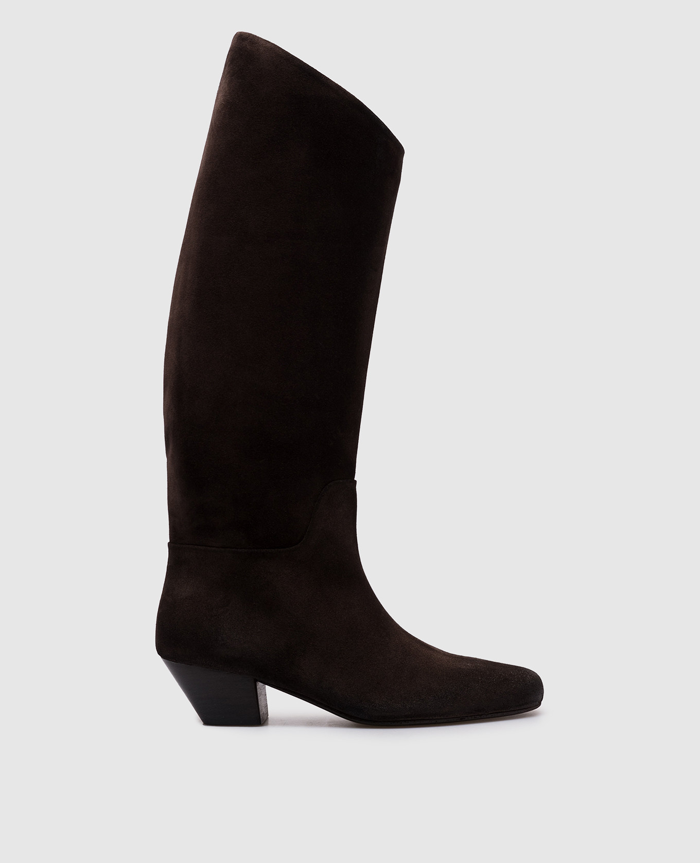 

Brown suede Goccio boots Marsell