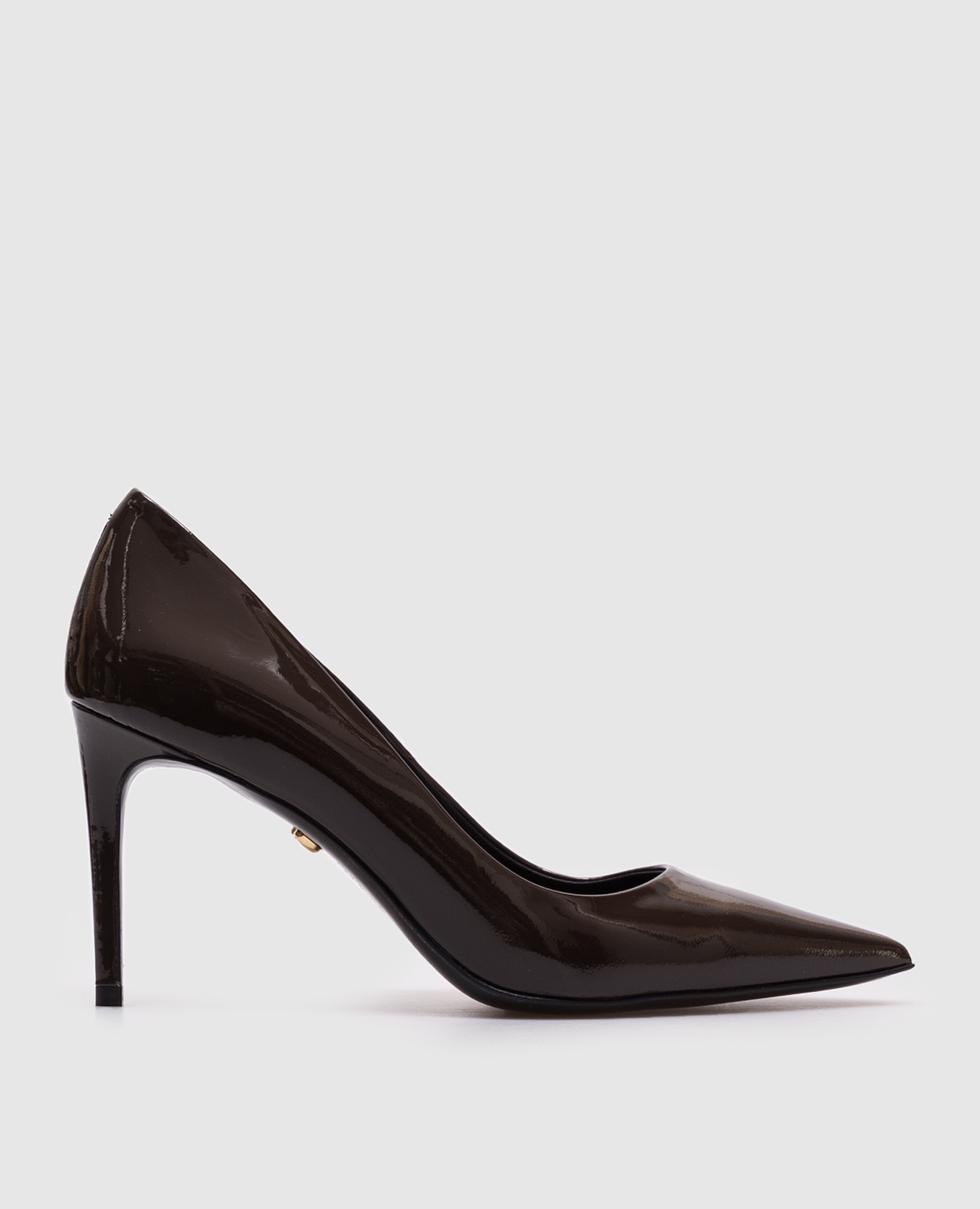 Brown patent leather shoes Babe Pay Pls