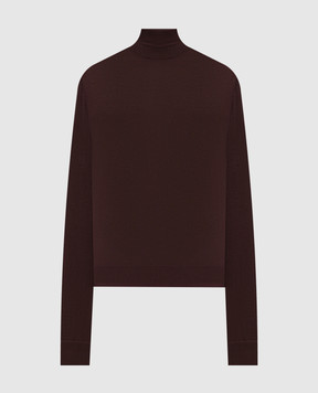Dolce&Gabbana Burgundy cashmere turtleneck GXW05TJBW05