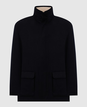 Cashmere&Whiskey Blue cashmere jacket CW0021000