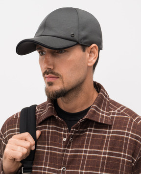 Stefano Ricci Gray wool cap MCV53TX20EW0001D