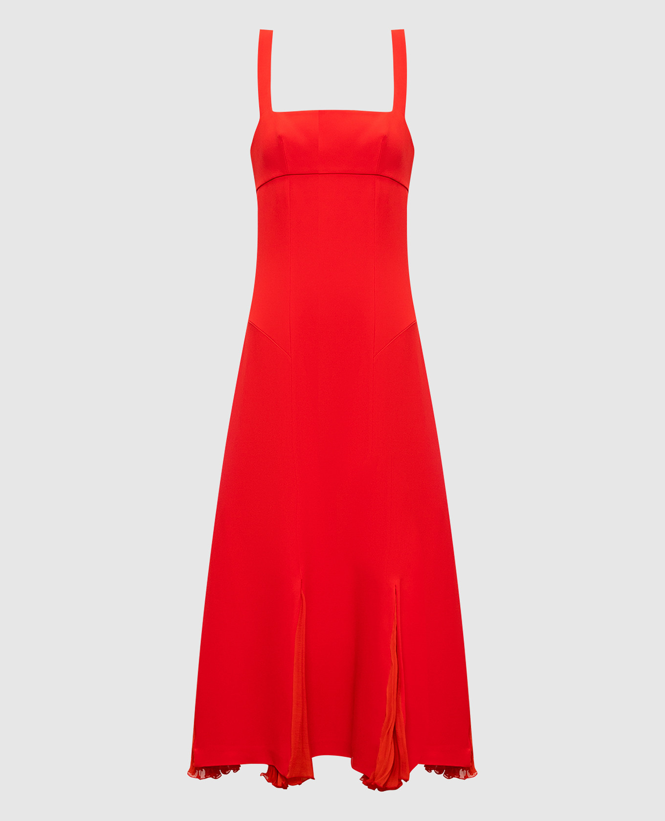 

Red midi dress Ermanno Scervino