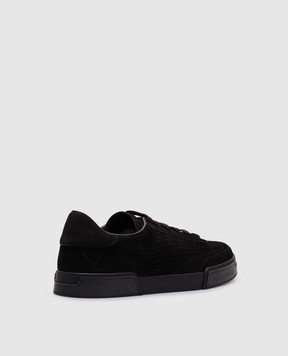 Dolce&Gabbana Black suede Portofino Yacht sneakers A20189A6688