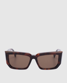 Max Mara GLIMPSE8 Brown Sunglasses with Logo Engraving GLIMPSE7