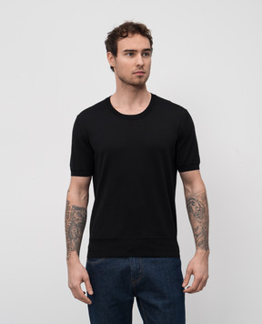 Tom Ford Black T-shirt KCS018YMC024S25
