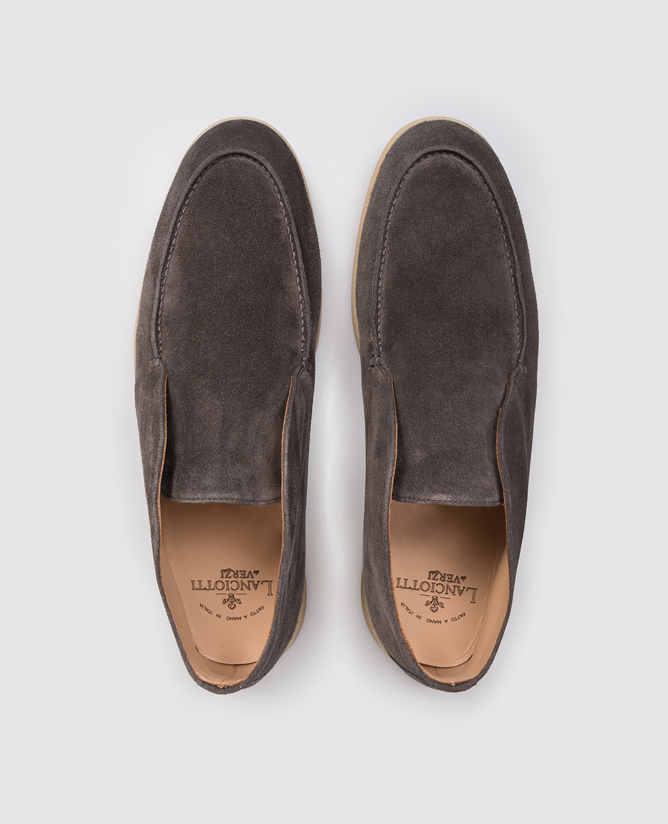 

Gray suede deserts FUSCO Lanciotti De Verzi, Grey