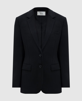 The Row Linda black wool jacket 8115W3043