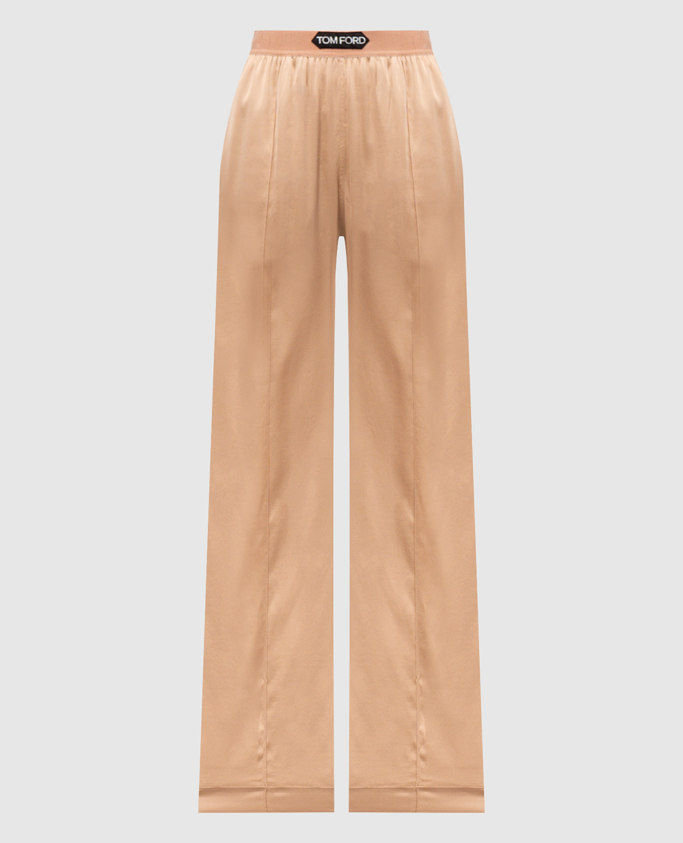 

Beige silk pants Tom Ford