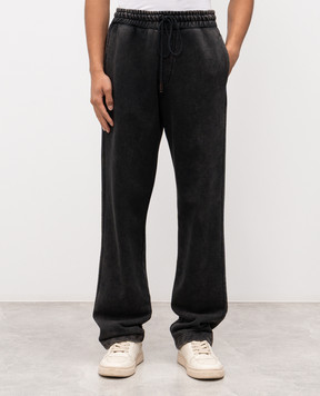 Iceberg Grey sweatpants with logo embroidery B0536334