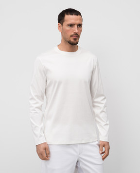 Brunello Cucinelli White longsleeve M0B137407