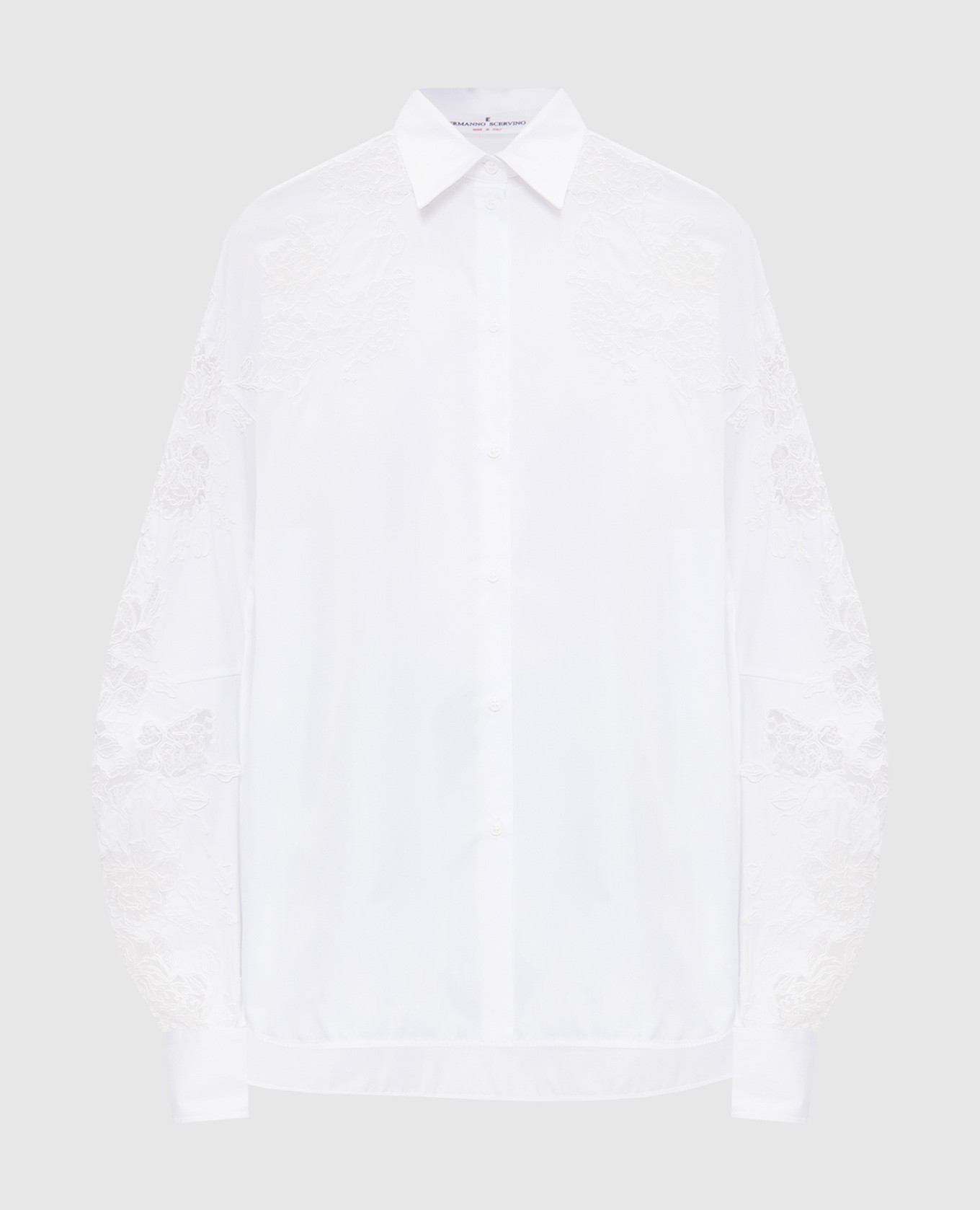 

White blouse with lace Ermanno Scervino