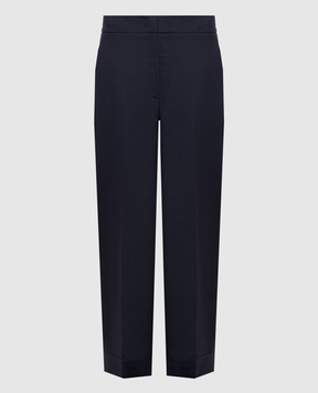 Peserico Blue pants with wool P0471002660