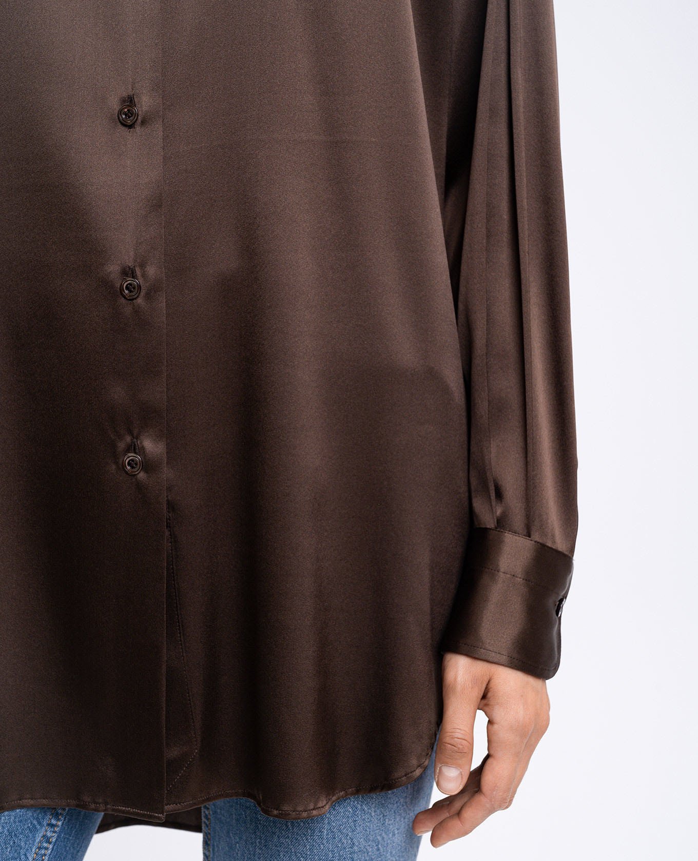 

Green silk blouse Tom Ford