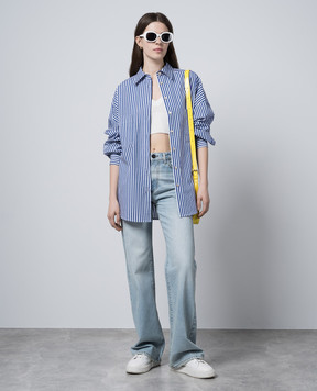 Ballantyne Blue striped shirt BLH138RCTA5
