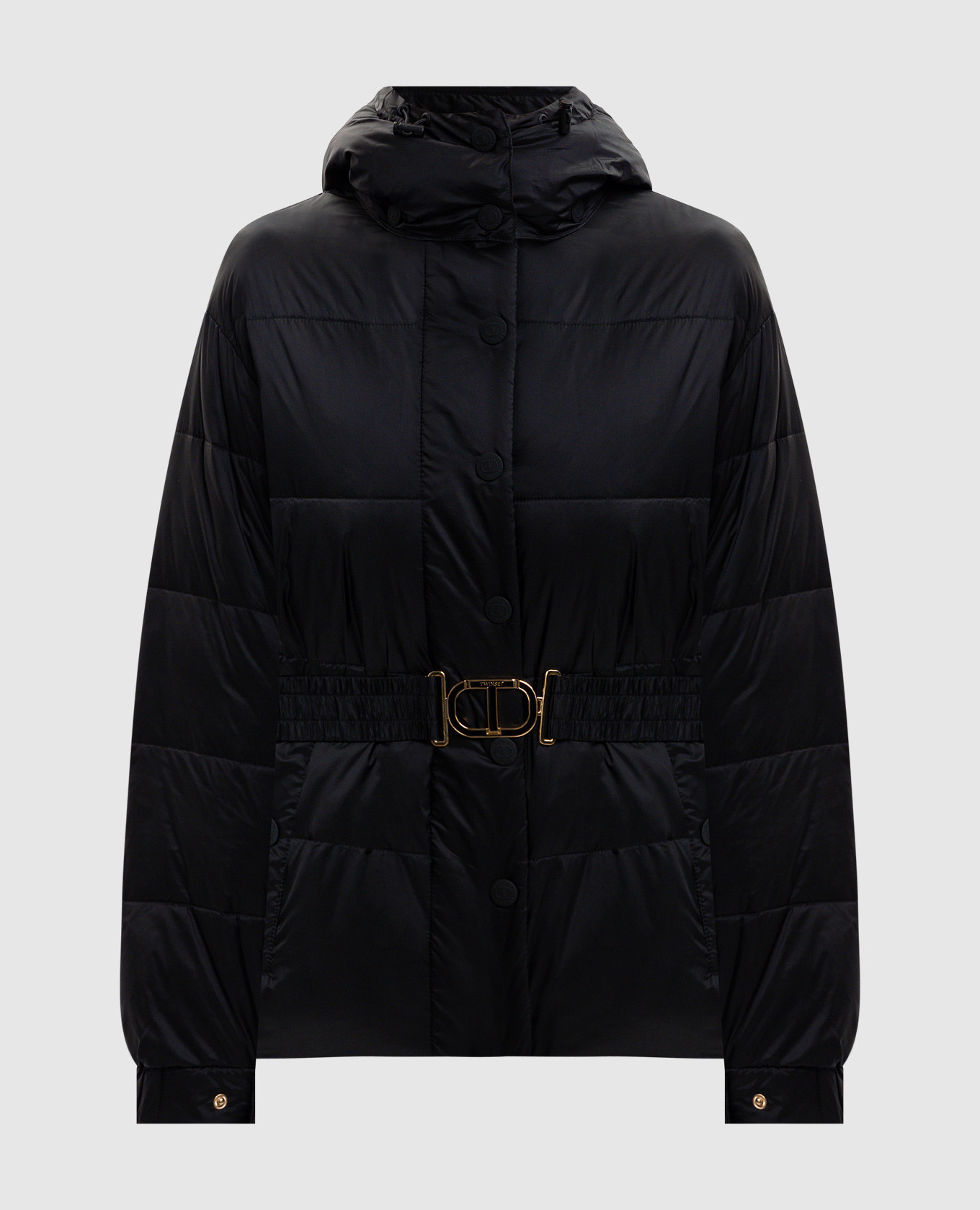 

Black jacket with logo Twinset