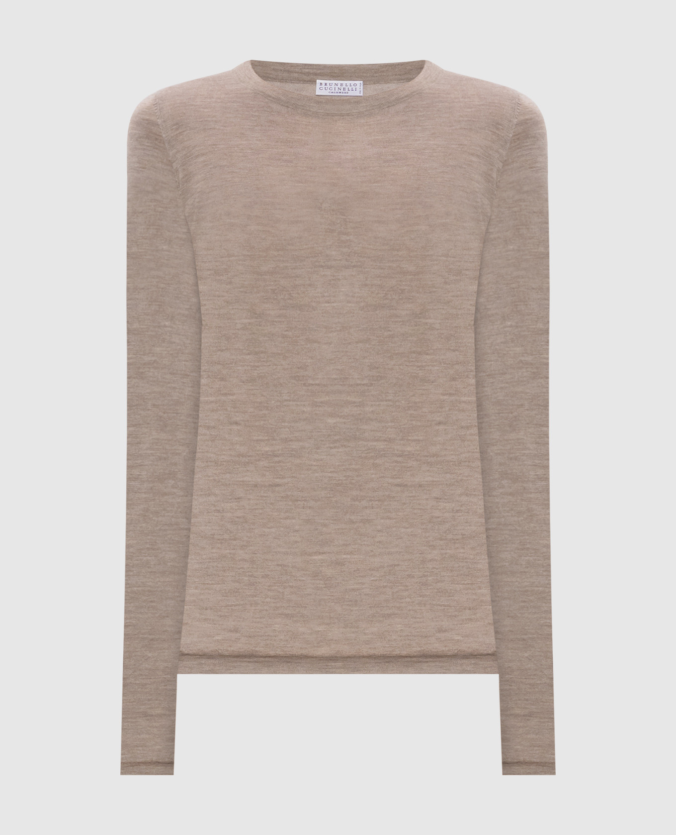 

Beige cashmere and silk jumper Brunello Cucinelli