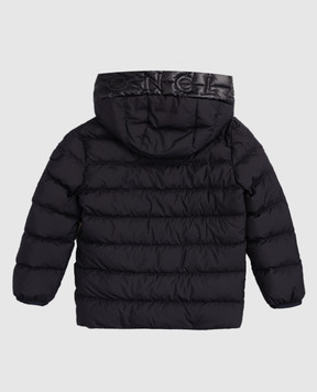 Moncler ENFANT Children's blue down jacket with logo K29541A00004597YW6