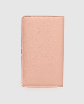 Santoni Pink leather document case DFPPA2549FOHDBC