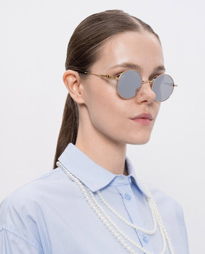 Valentino Gold sunglasses VLS173A48