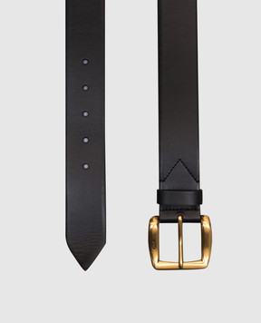 J&M DAVIDSON Bonny black leather belt BBMD0XXSCXX
