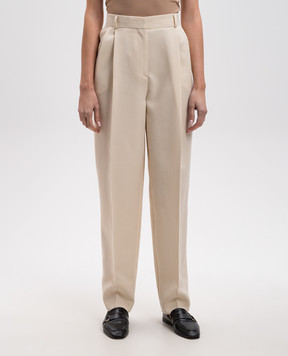 Toteme Beige pants 234WRB847FB0065