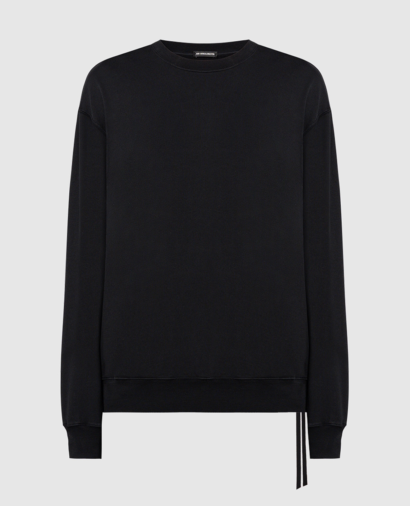 

Henricus black sweatshirt with print Ann Demeulemeester