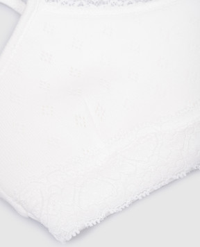 Story Loris Children's white top with lace 36949