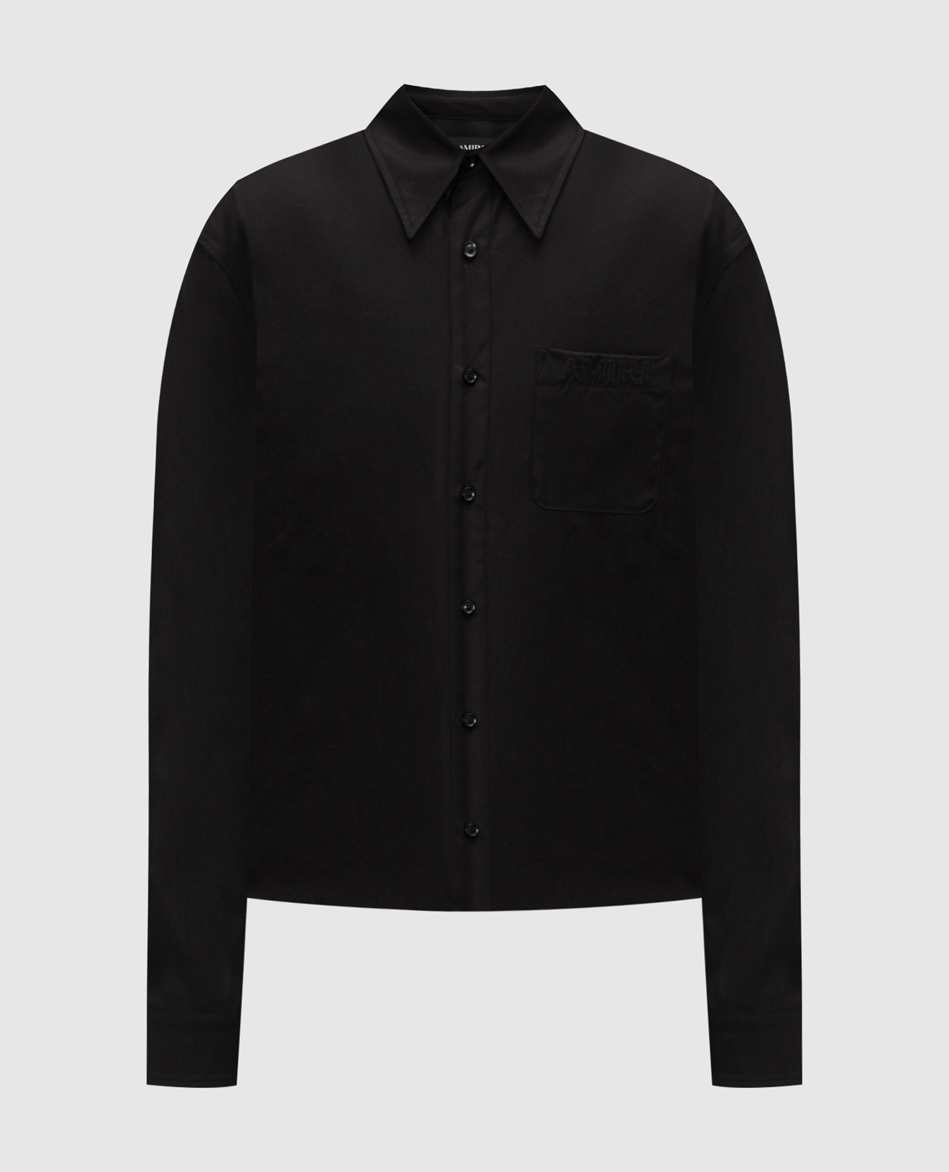 

Black shirt with logo AMIRI