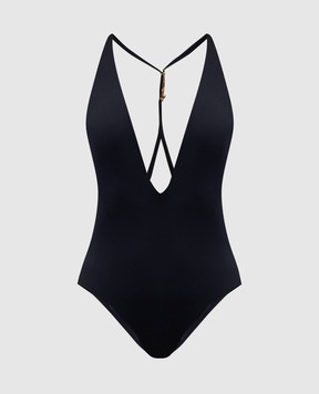 Versace Black swimsuit with Medusa emblem 10183671A12917