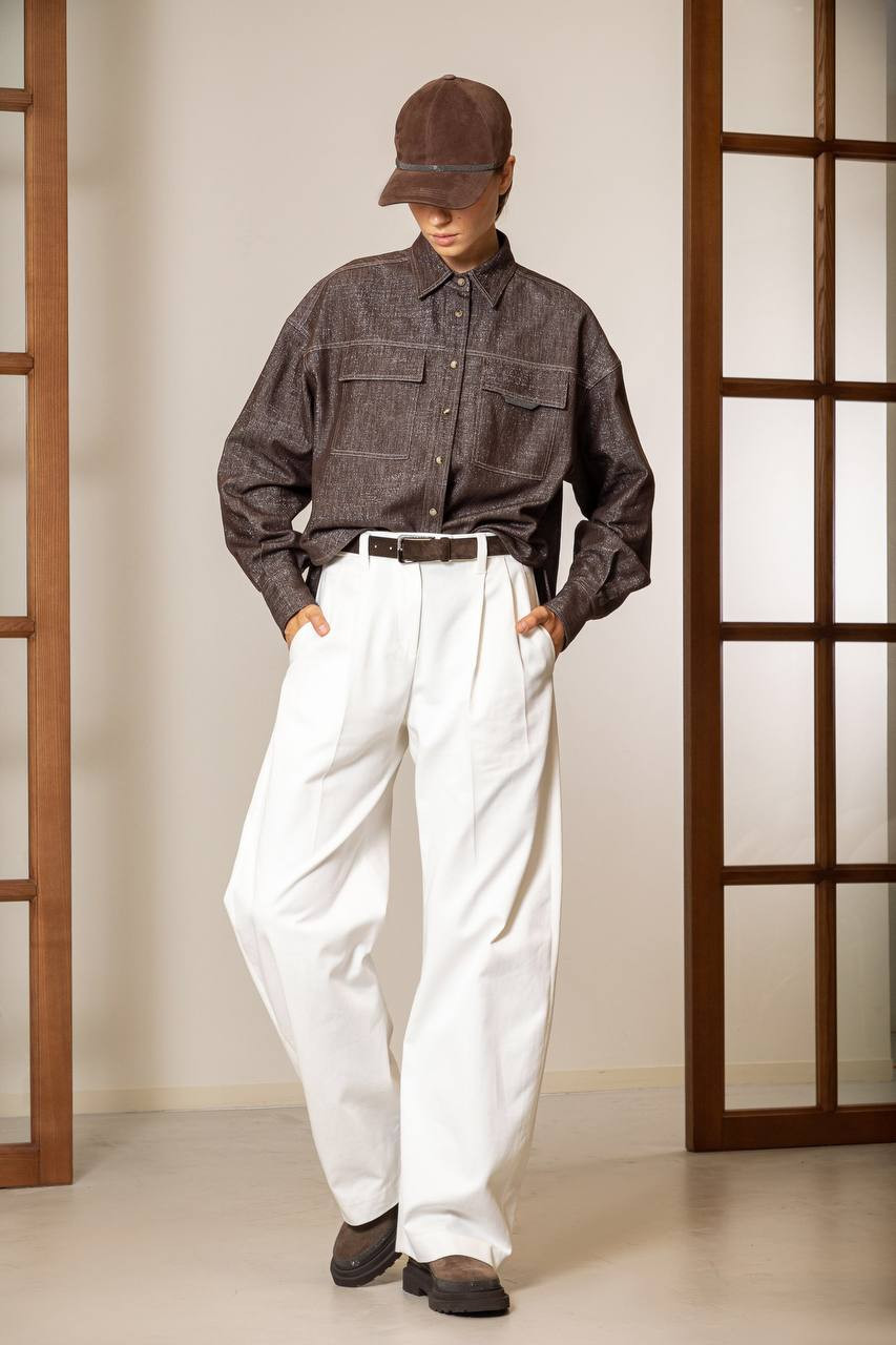 

Brown suede belt Brunello Cucinelli