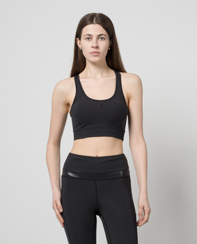 Goldbergh Mood black top with logo GB35050241